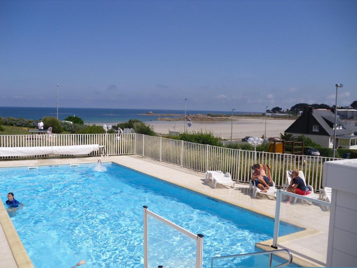 Maison 6 Pers Belle Vue Mer Piscine, Plage A 40 M Trevou-Treguignec Экстерьер фото