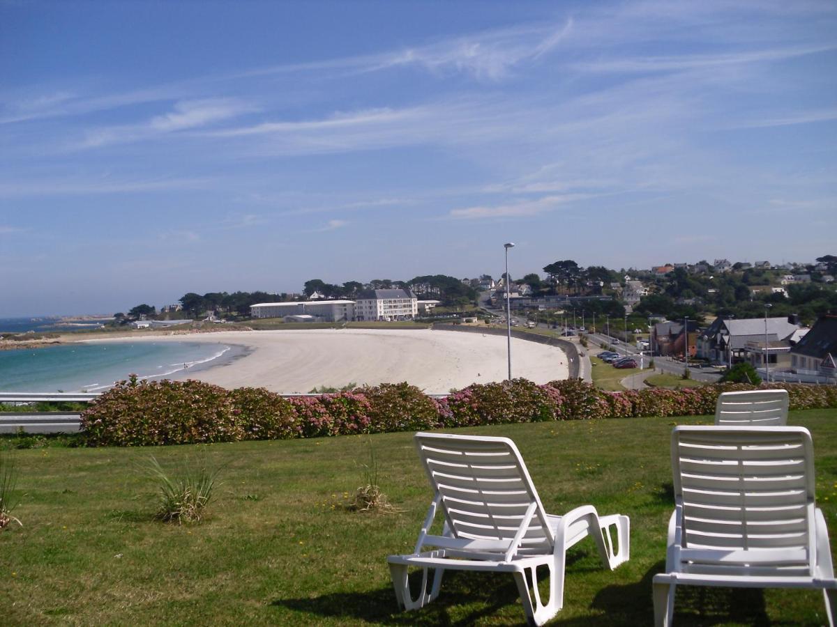 Maison 6 Pers Belle Vue Mer Piscine, Plage A 40 M Trevou-Treguignec Экстерьер фото