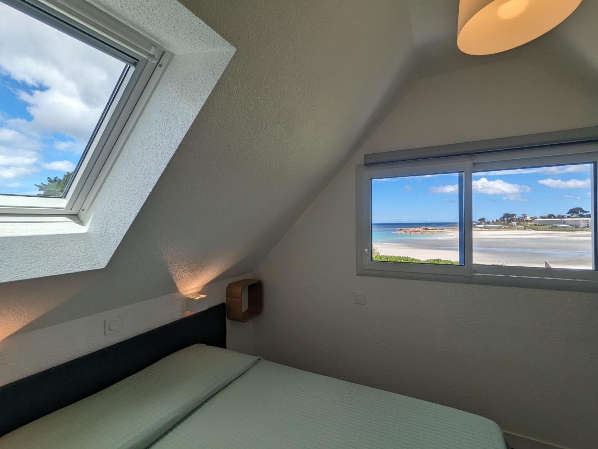 Maison 6 Pers Belle Vue Mer Piscine, Plage A 40 M Trevou-Treguignec Экстерьер фото
